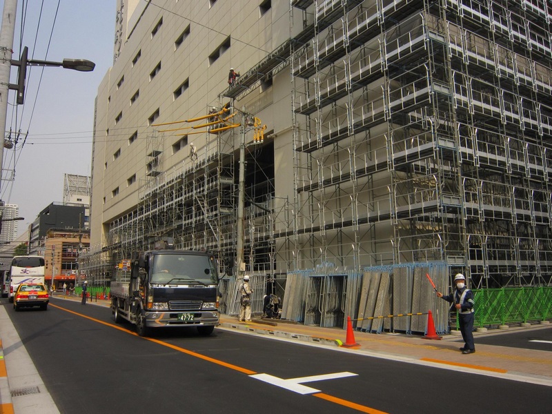 石狮日本三年建筑工
